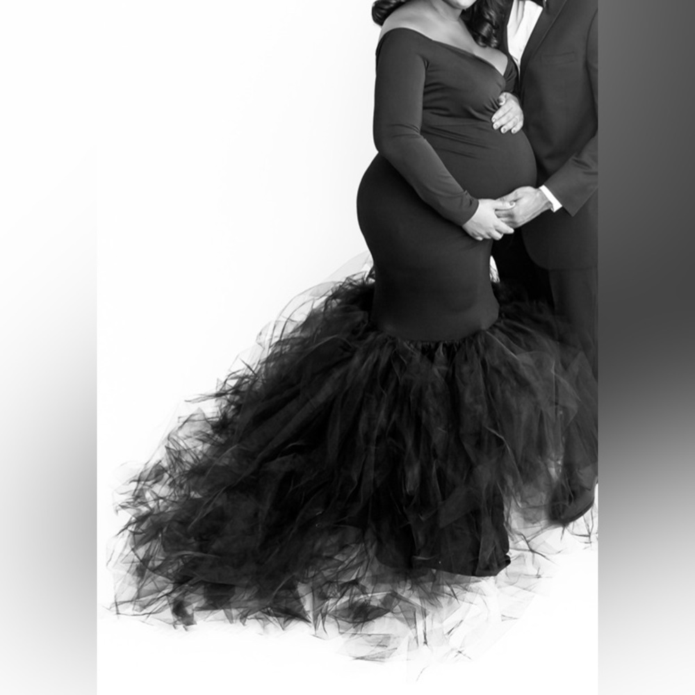 Anyuta Couture Long Sleeve Tulle Maturity Dress